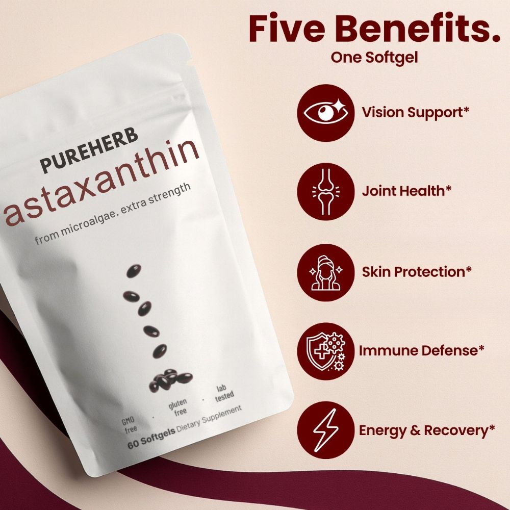 Pureherb Astaxanthin Softgels